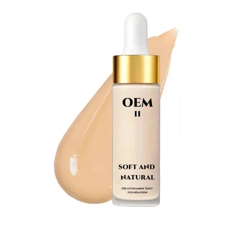 Dökme sıvı temel makyajı